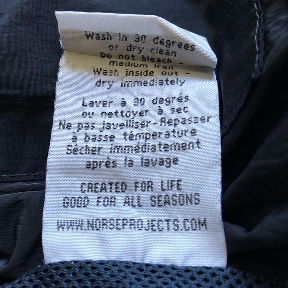 *LIKE NEW* Norse Projects, Ryan GMD Nylon Bomber, Navy, Large - Picture 10 of 10